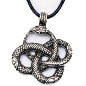Knotwork-Ouroboros-Necklace-