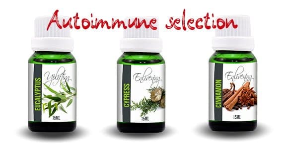 Autoimmune selection essential oils